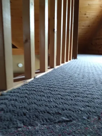 a view of a black gate