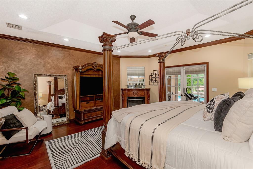 Davie Davie, FL 33330 - Photo 19 of 57 a bedroom with a bed and a flat screen tv