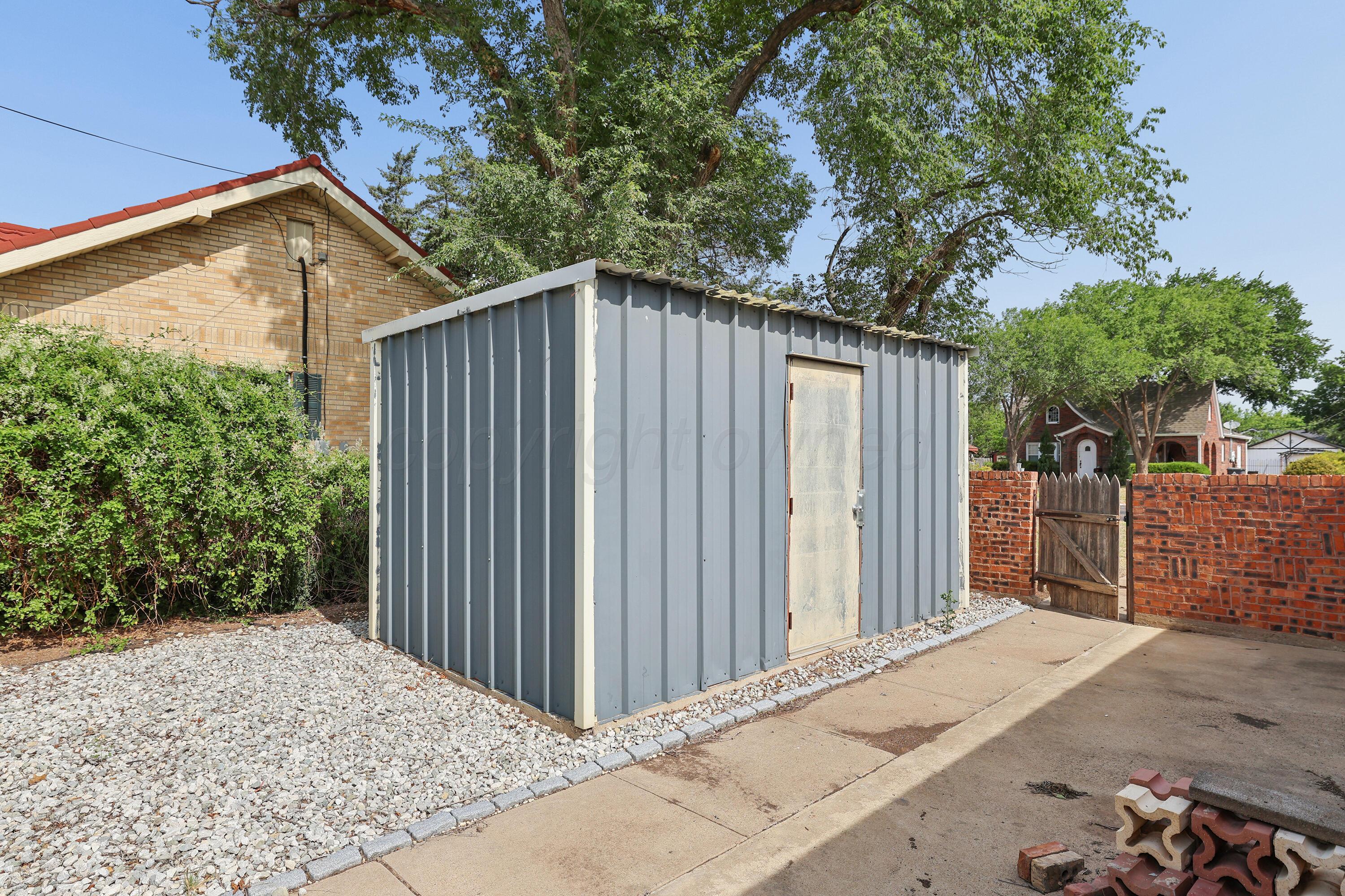 3909 Cheyenne Terrace Amarillo, TX 79106 - Photo 31 of 31 31-Storage Building