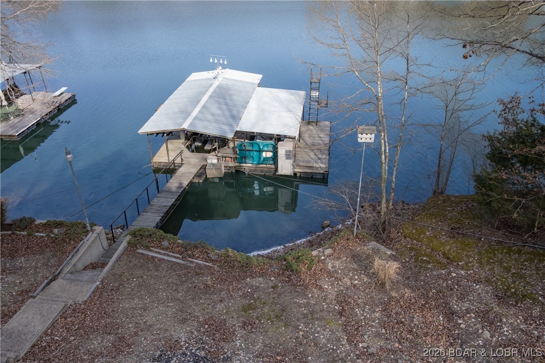 30857 Berry Road Stover, MO 65078 - Photo 44 of 58 Ariel view of dock