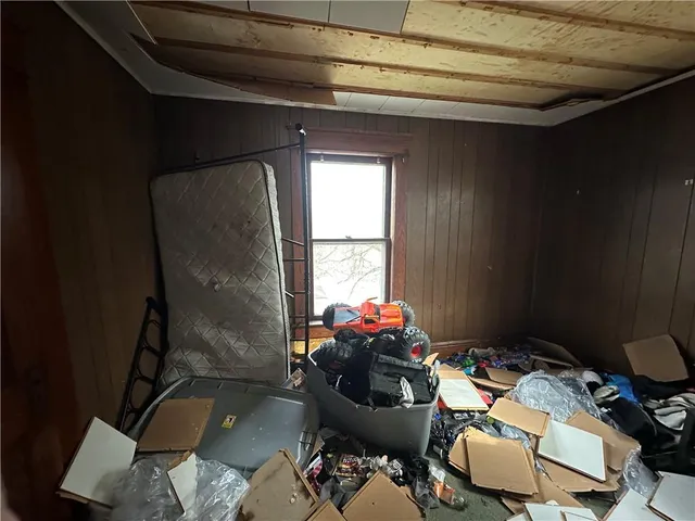 a room with furniture and a window