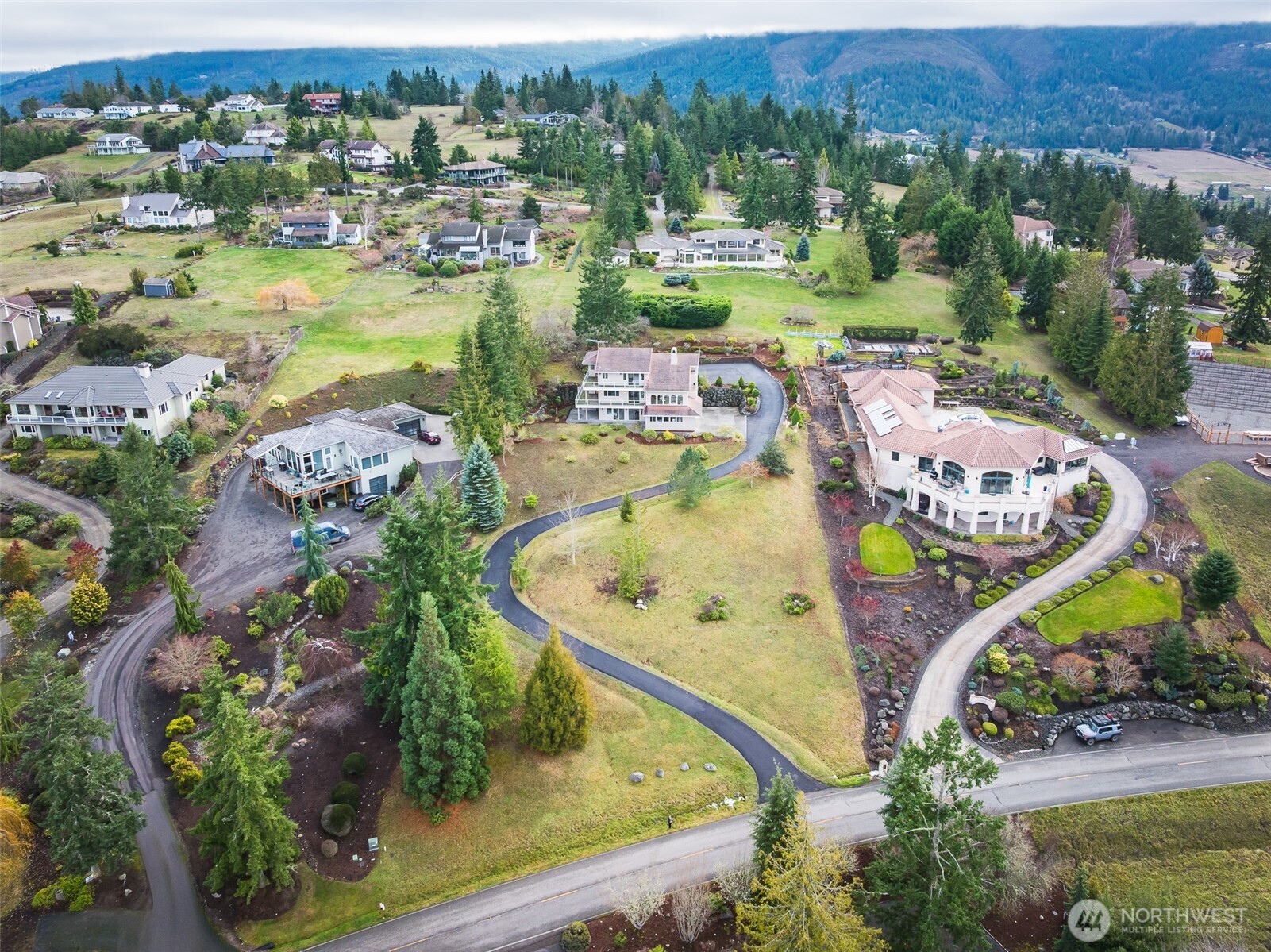 315 Quails Roost Road Sequim, WA 98382 - Photo 32 of 34 an aerial view of a city