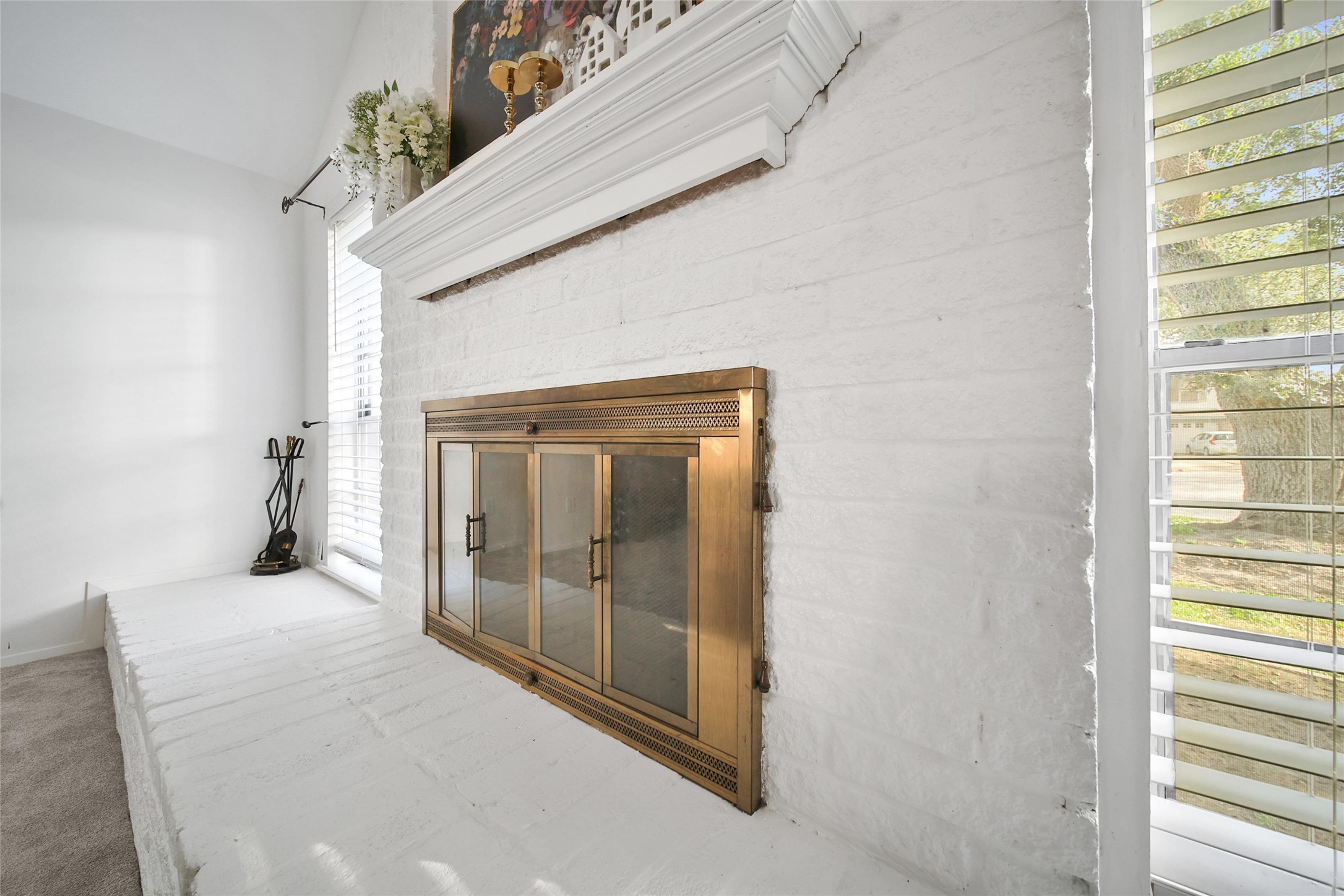 4206 Pineville Lane Spring, TX 77388 - Photo 12 of 35 a view of a hallway with a glass door and a window