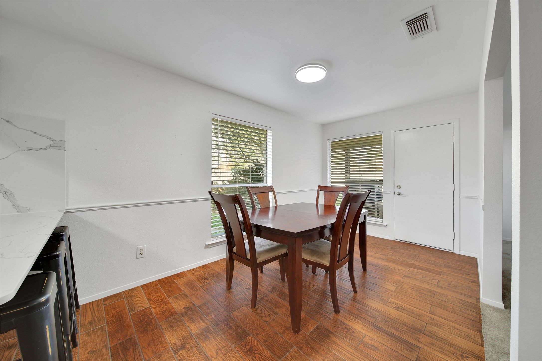 4206 Pineville Lane Spring, TX 77388 - Photo 19 of 35 a view of a dining room with furniture and window