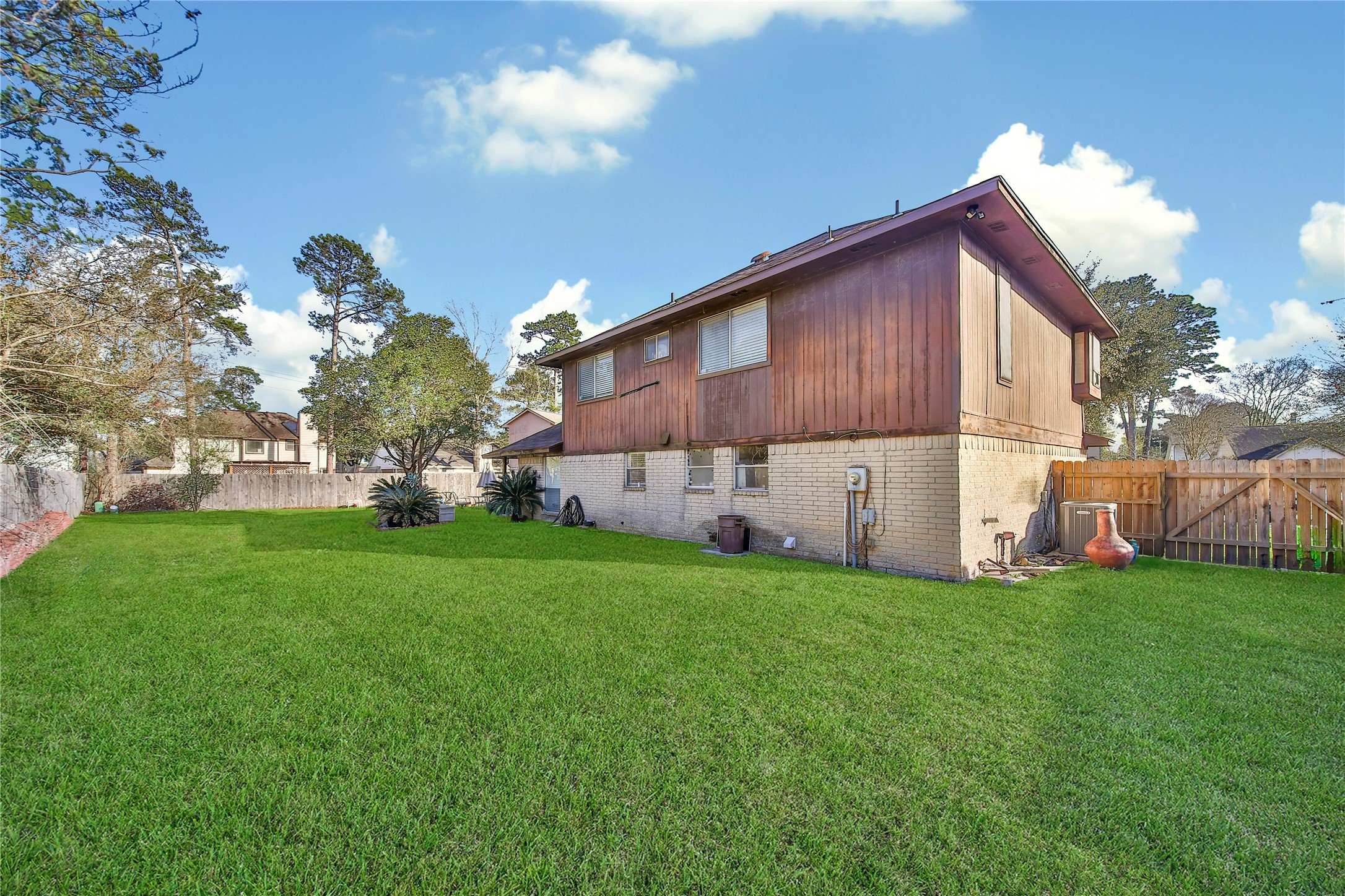 4206 Pineville Lane Spring, TX 77388 - Photo 35 of 35 a view of a house with backyard