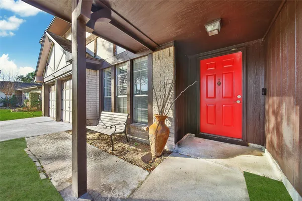 a view of a bedroom with closet area