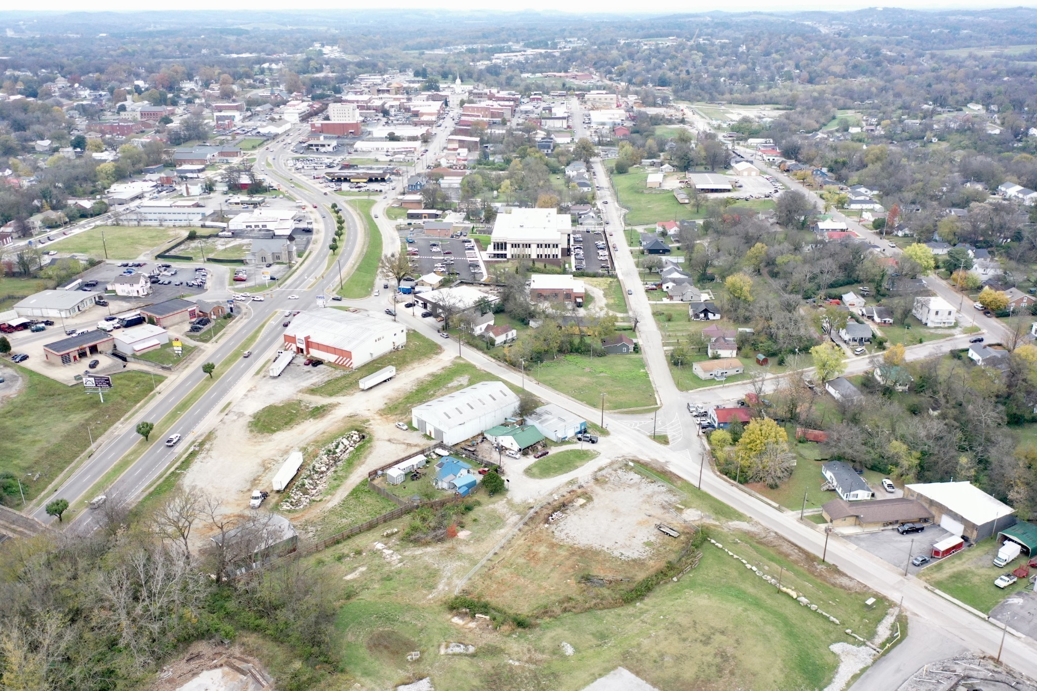 200 Cemetery Street Columbia, TN 38401 - Photo 1 of 11 an aerial view of residential houses with outdoor space