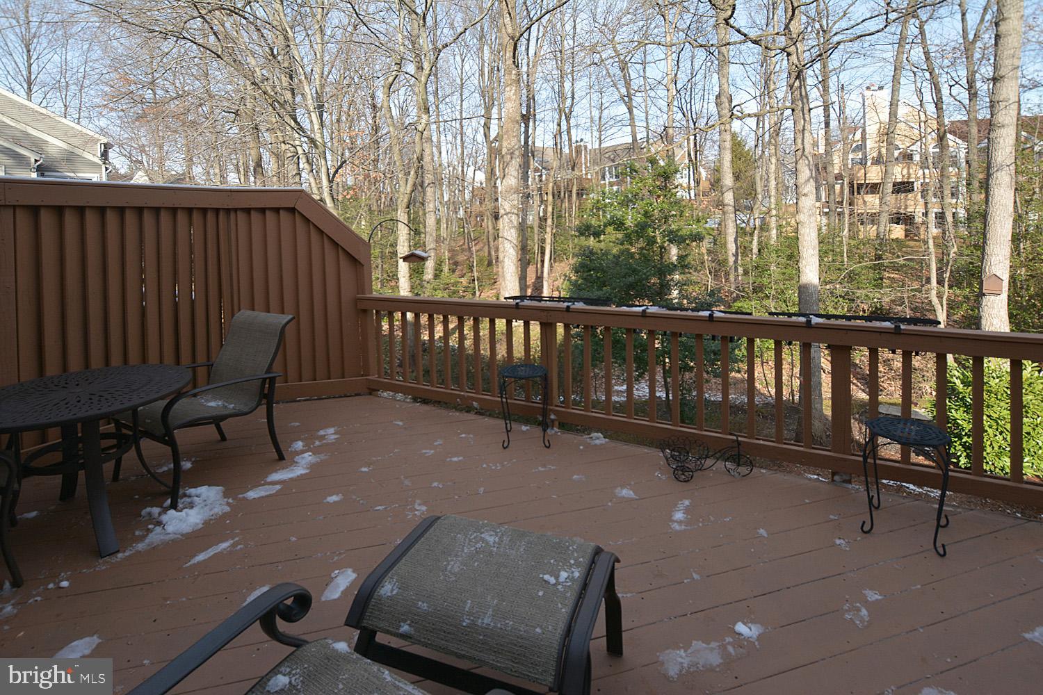 11618 Chapel Cross Way Reston, VA 20194 - Photo 36 of 41 Deck across rear of home off of living room