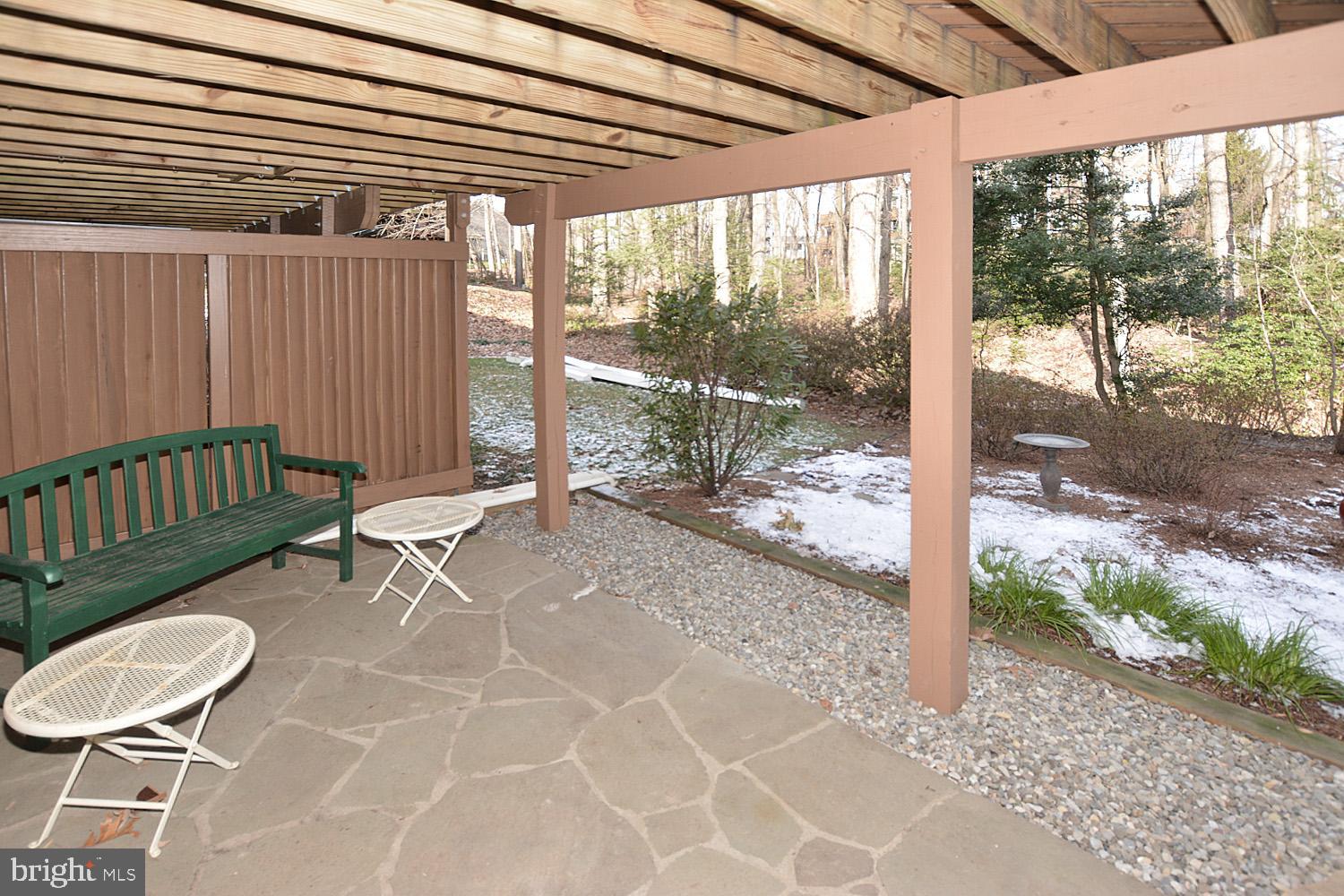 11618 Chapel Cross Way Reston, VA 20194 - Photo 38 of 41 Stone patio off lower level rec room