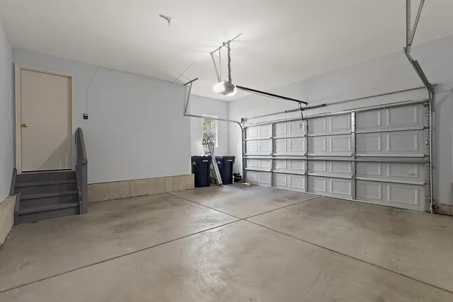 a view of a wooden fence