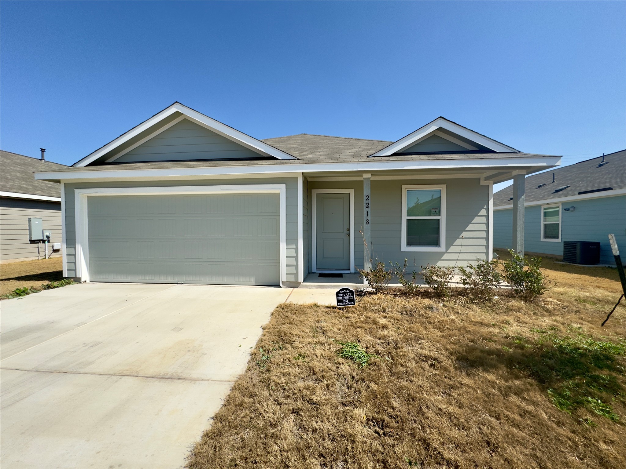 2218 Cumulus Court Lockhart, TX 78644 - Photo 4 of 35 a front view of a house with yard