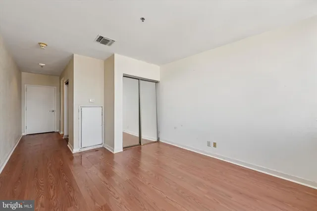 wooden floor in an empty room