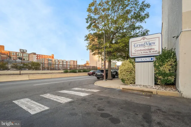a view of a street with houses