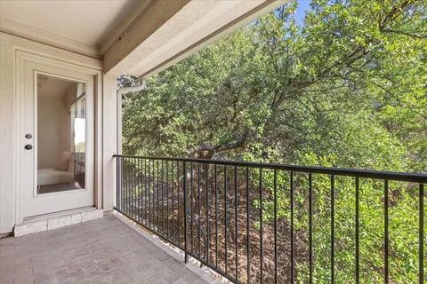 a view of balcony with outdoor space