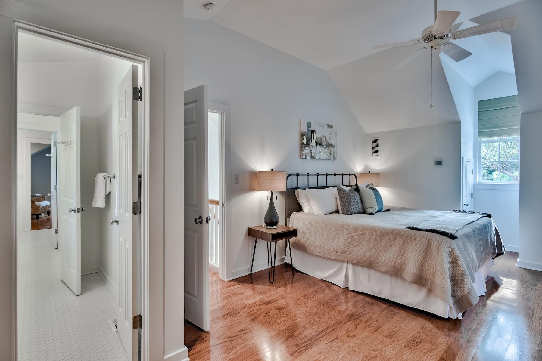 149 East Grove Avenue Santa Rosa Beach, FL 32459 - Photo 23 of 42 a bedroom with a bed and closet