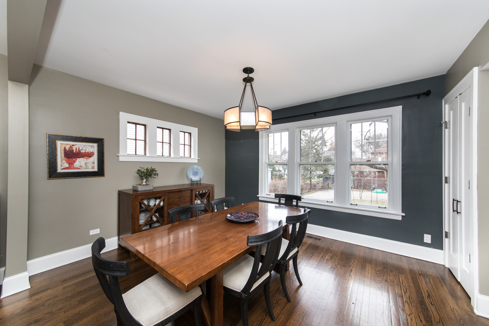 100 Wisner Street Park Ridge, IL 60068 - Photo 8 of 36 a view of a dining room with furniture window and wooden floor