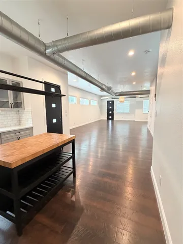 a room with wooden floor