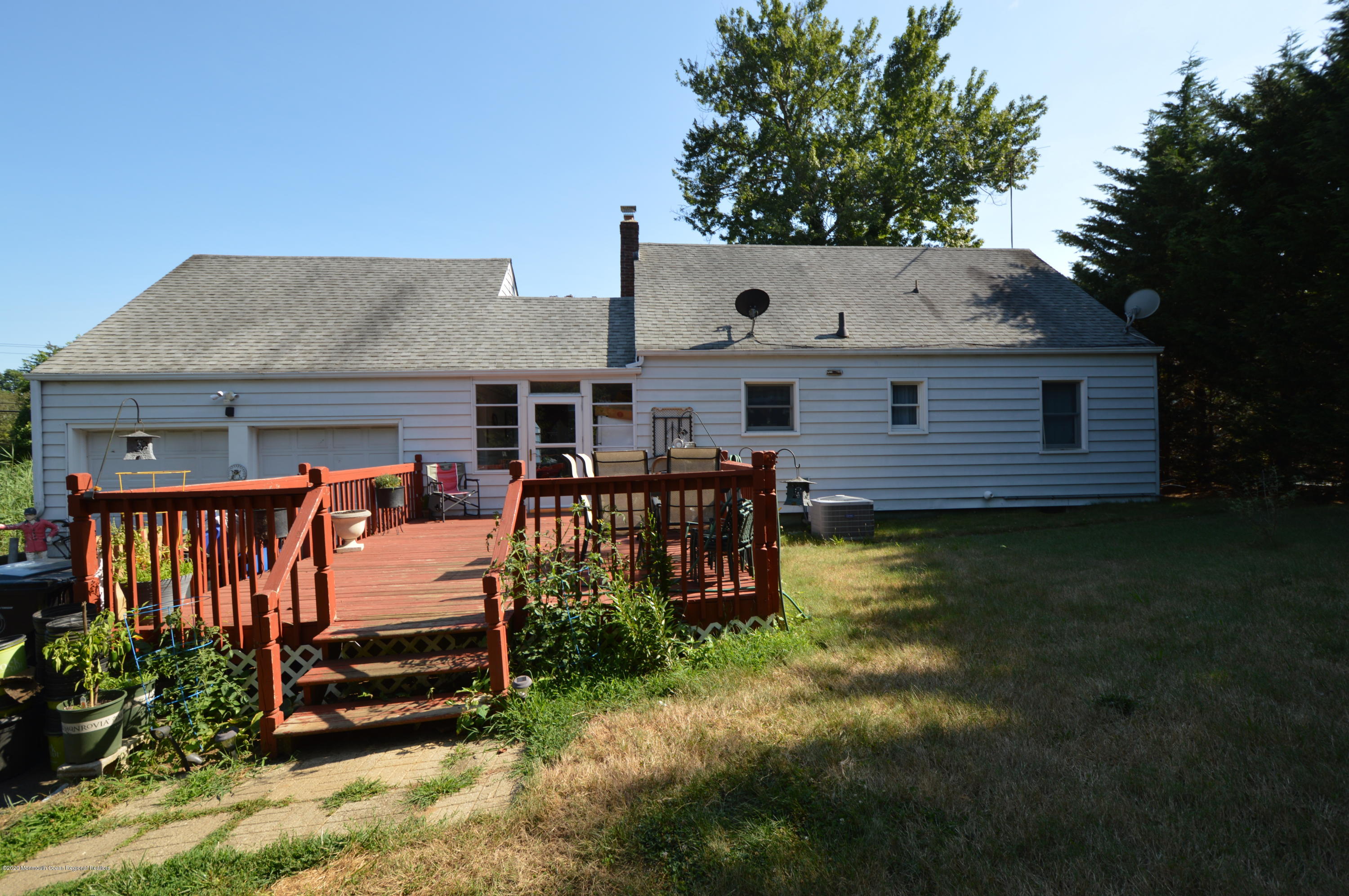 88 Oak Hill Road Red Bank, NJ 07701 - Photo 26 of 28 VIEW OF THE REAR OF THE HOUSE