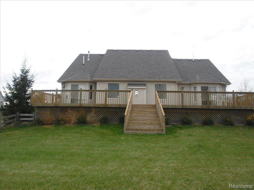 3767 Bishop Road Dryden, MI 48428 - Photo 20 of 24 52 x 18 Ft Deck Off Back