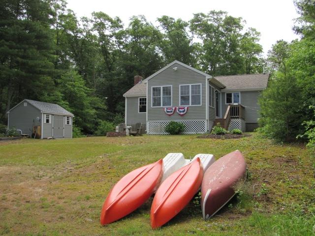 24 Spectacle Pond Road East Wareham, MA 02538 - Photo 28 of 32 a view of a house with a yard