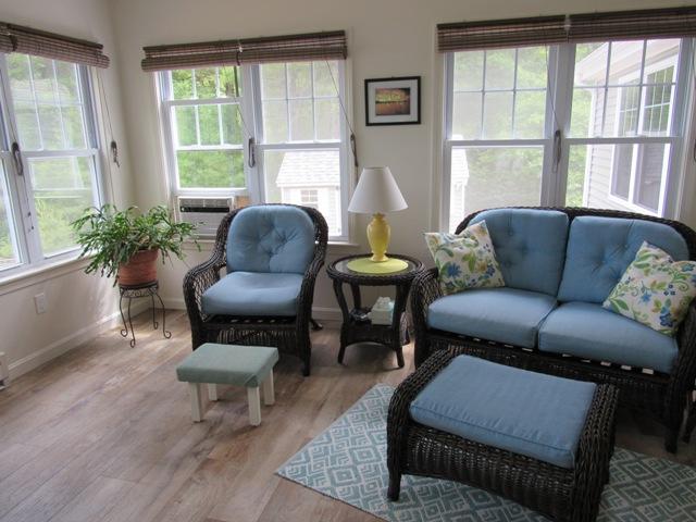 24 Spectacle Pond Road East Wareham, MA 02538 - Photo 9 of 32 a living room with furniture and a potted plant