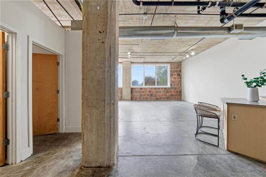 505 Whitehall Street Southwest, Unit 307 Atlanta, GA 30303 - Photo 5 of 37 a view of livingroom with dining area