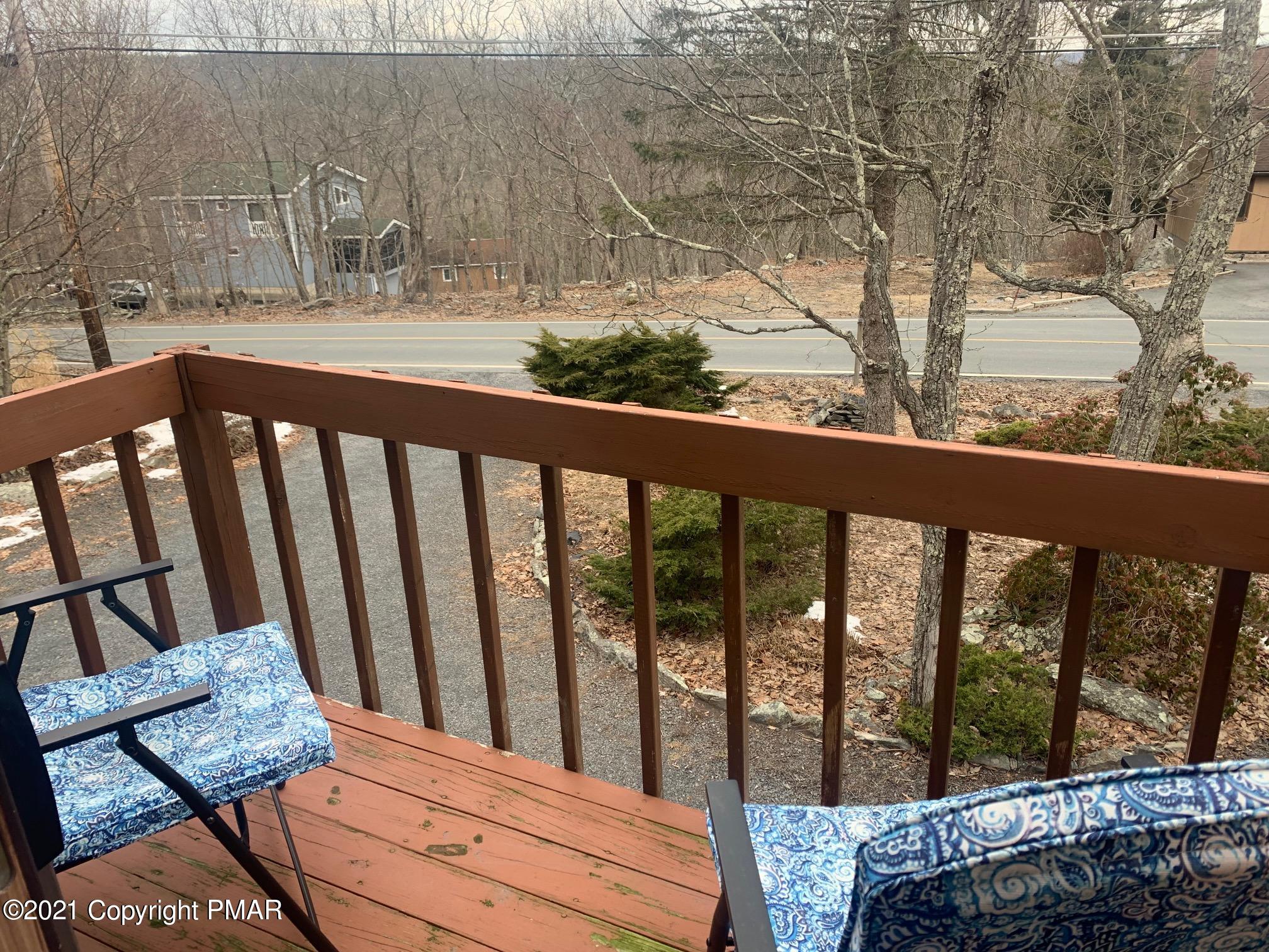 1090 Hampstead Road Bushkill, PA 18324 - Photo 23 of 24 a view of a balcony with chairs