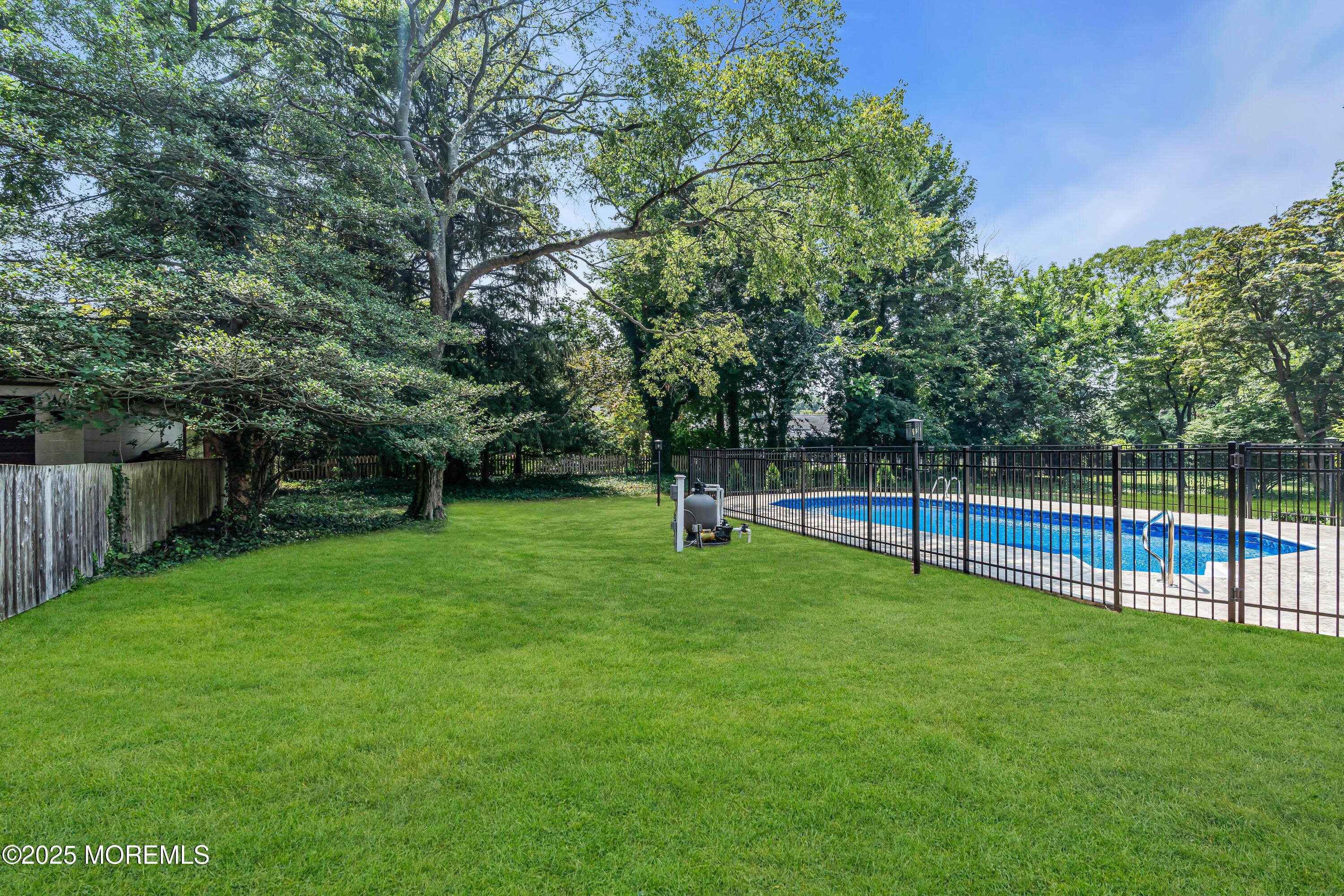 199 Pinckney Road Little Silver, NJ 07739 - Photo 45 of 51 New Black Railing Pool Fencing