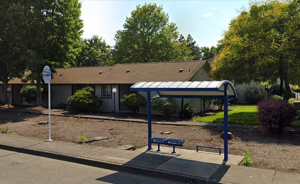 a view of a house with street view