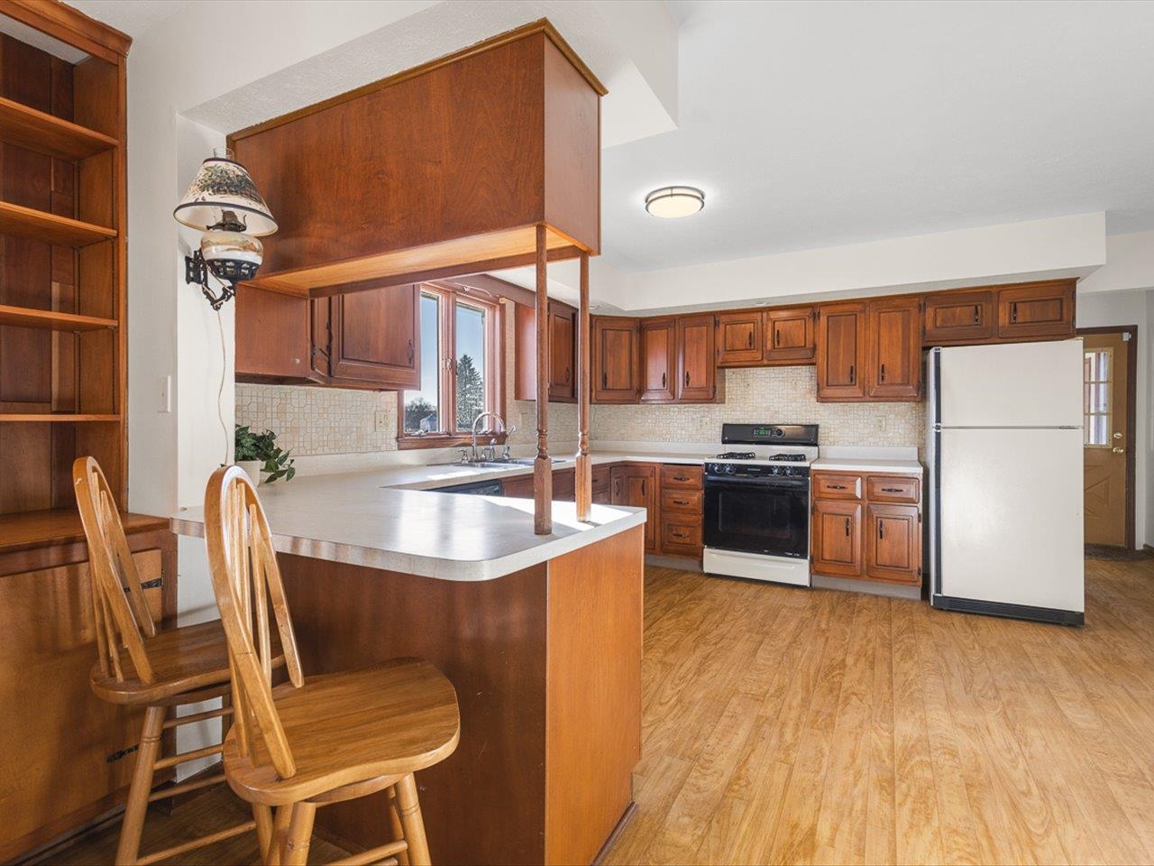 7101 Lawrenceville Road Garden Prairie, IL 61038 - Photo 14 of 53 a kitchen with a sink appliances and cabinets