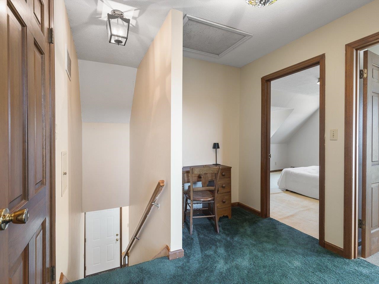 7101 Lawrenceville Road Garden Prairie, IL 61038 - Photo 26 of 53 a view of bedroom with a bed and a mirror