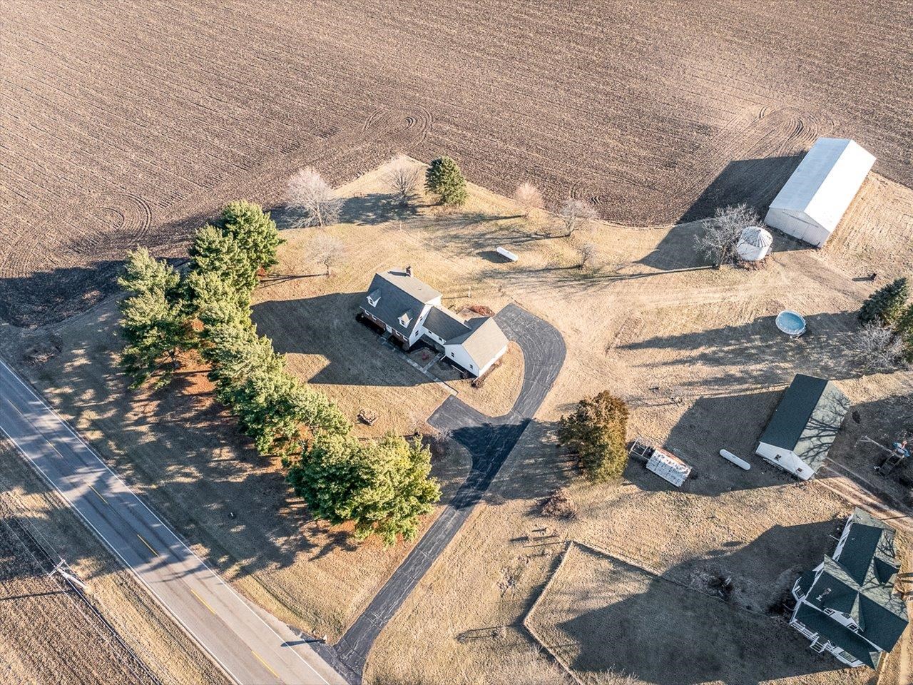 7101 Lawrenceville Road Garden Prairie, IL 61038 - Photo 52 of 53 a view of a backyard of the house