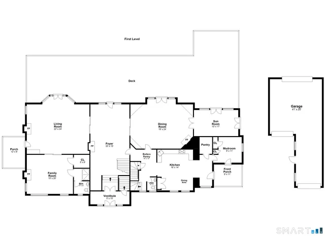 $2,660,000 | 26 Shady Lane, Greenwich, CT 06831