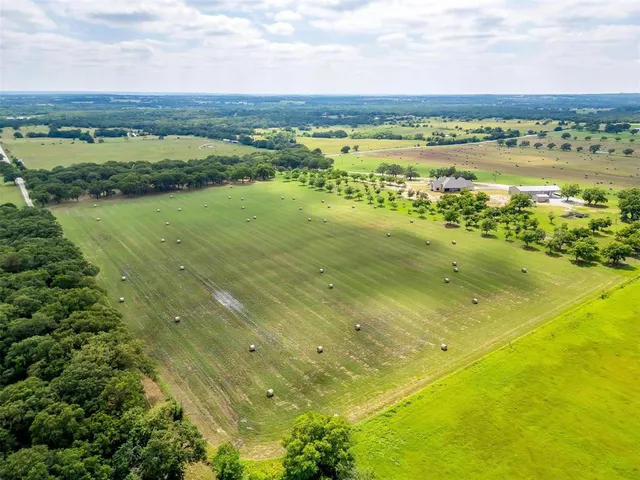 a view of a lake with a houses