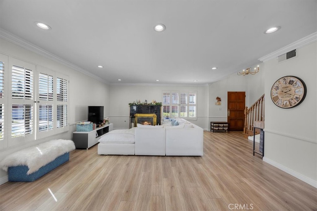 28178 Ridgecove Court South Rancho Palos Verdes, CA 90275 - Photo 5 of 45 a living room with furniture a large window and wooden floor