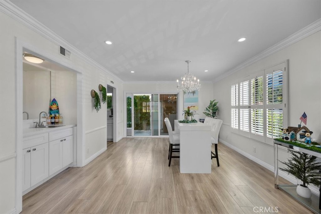 28178 Ridgecove Court South Rancho Palos Verdes, CA 90275 - Photo 7 of 45 a view of a dining room with furniture window and wooden floor