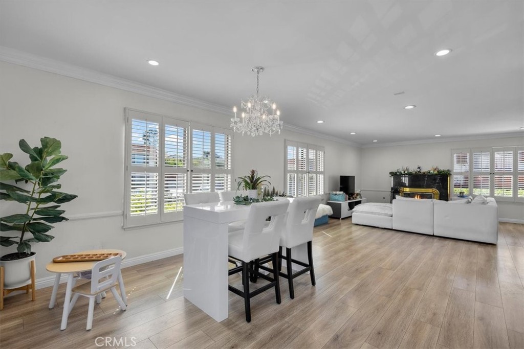 28178 Ridgecove Court South Rancho Palos Verdes, CA 90275 - Photo 9 of 45 a view of a dining room with furniture window and wooden floor