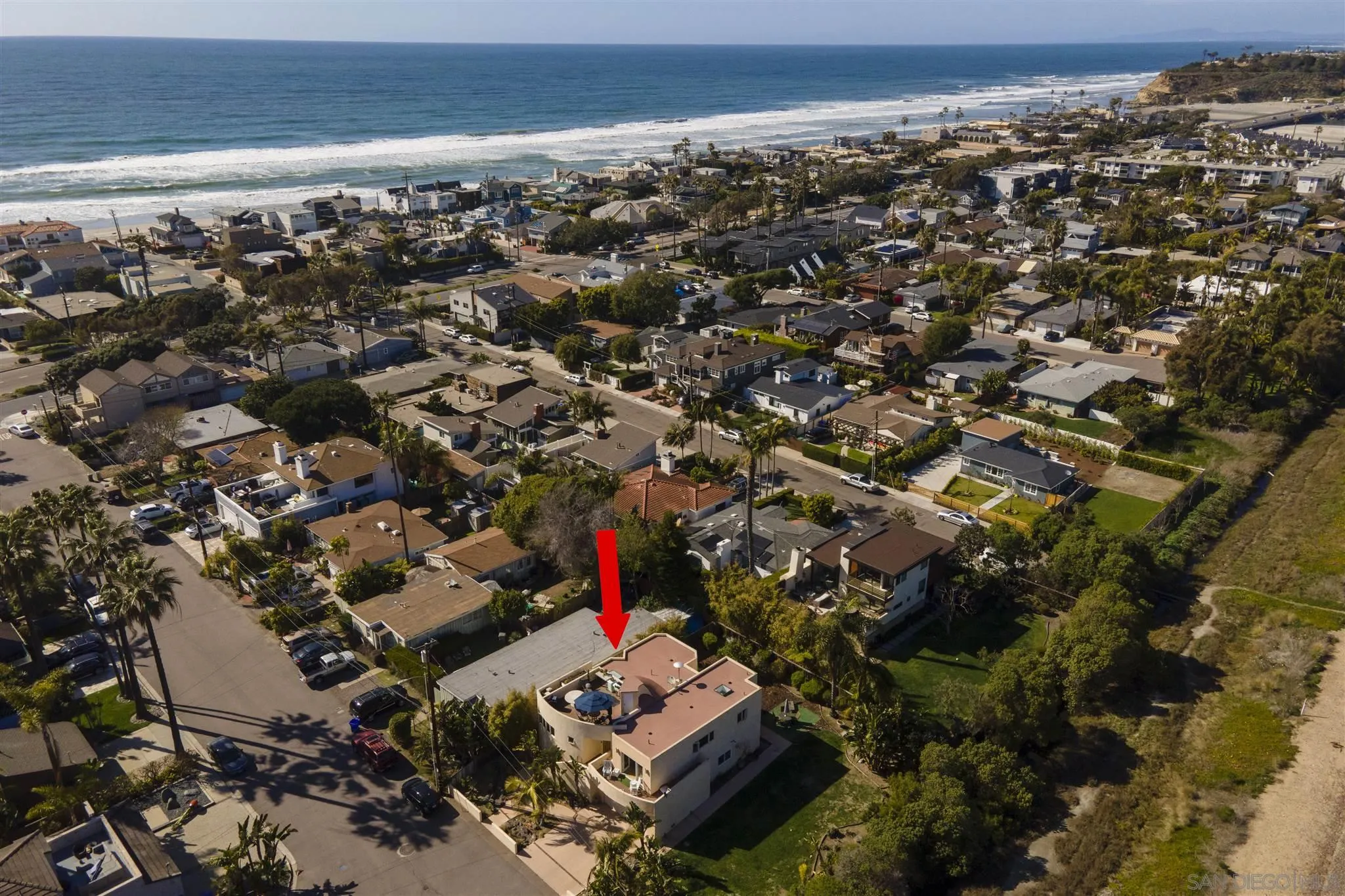 260 23rd Street Del Mar, CA 92014 - Photo 3 of 18 an aerial view of multiple house