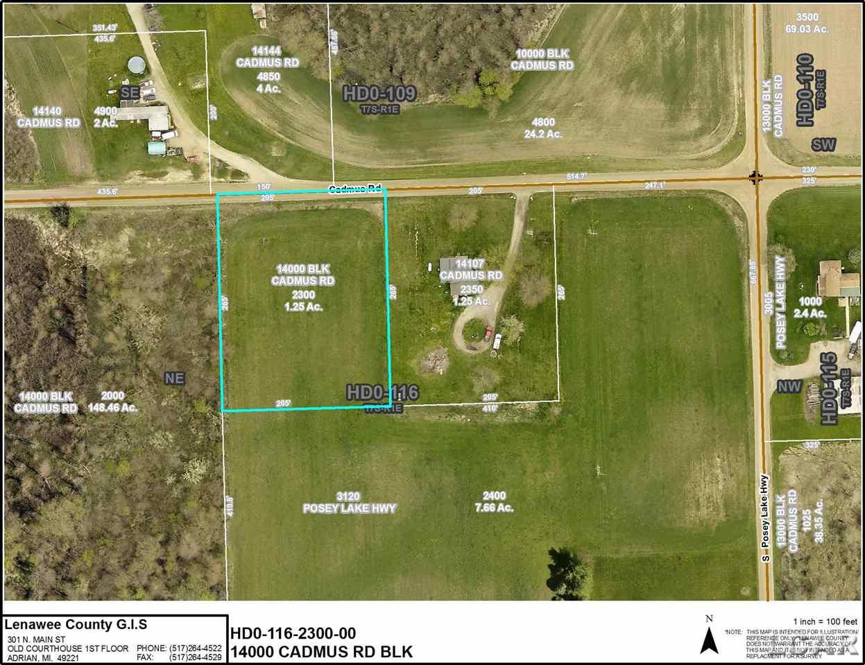 14000 Cadmus Road Hudson, MI 49247 - Photo 1 of 1 Gallery Image 1