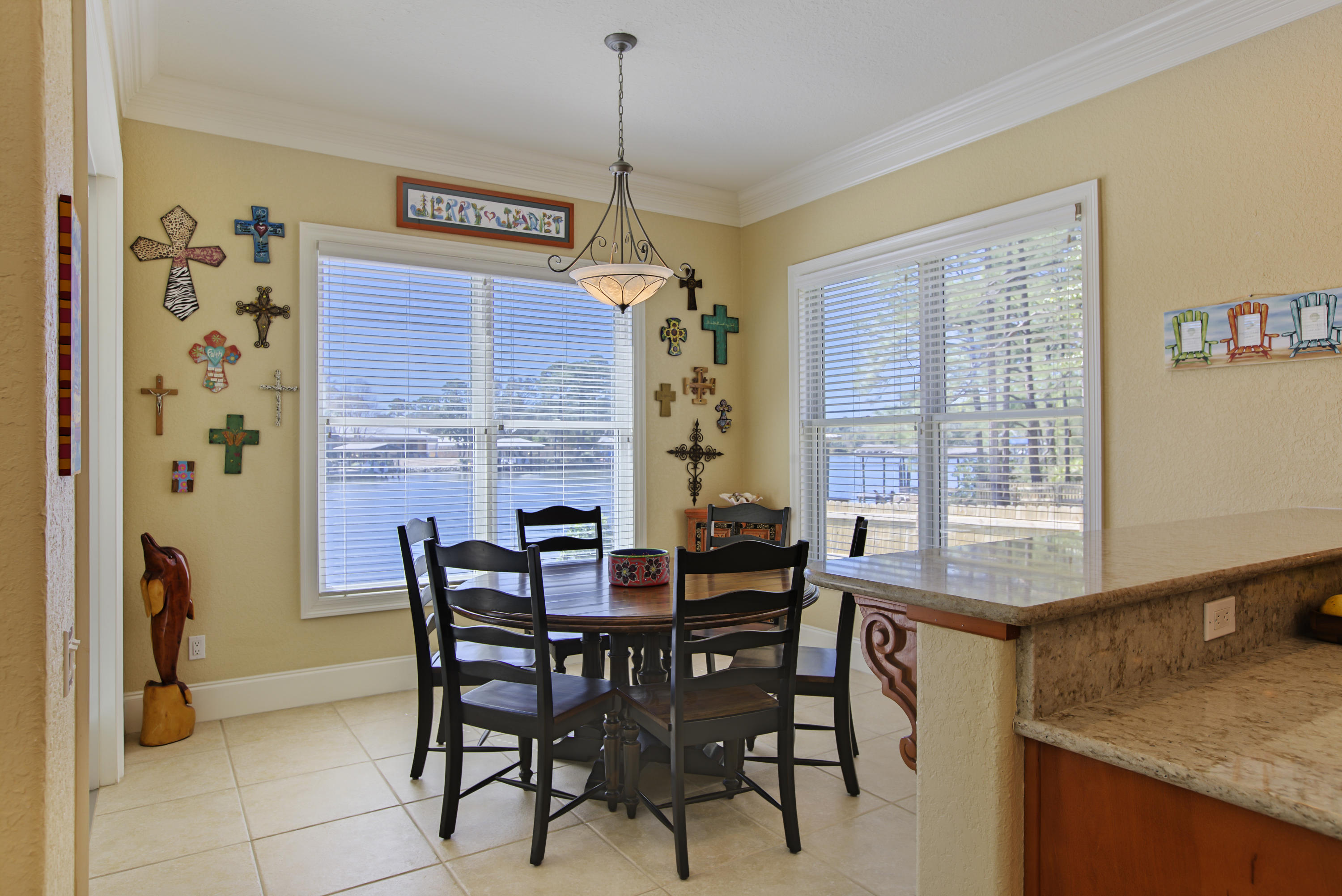 218 Buck Road Santa Rosa Beach, FL 32459 - Photo 9 of 25 a dining room with furniture and window