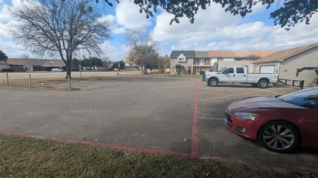 a car parked on the side of the road