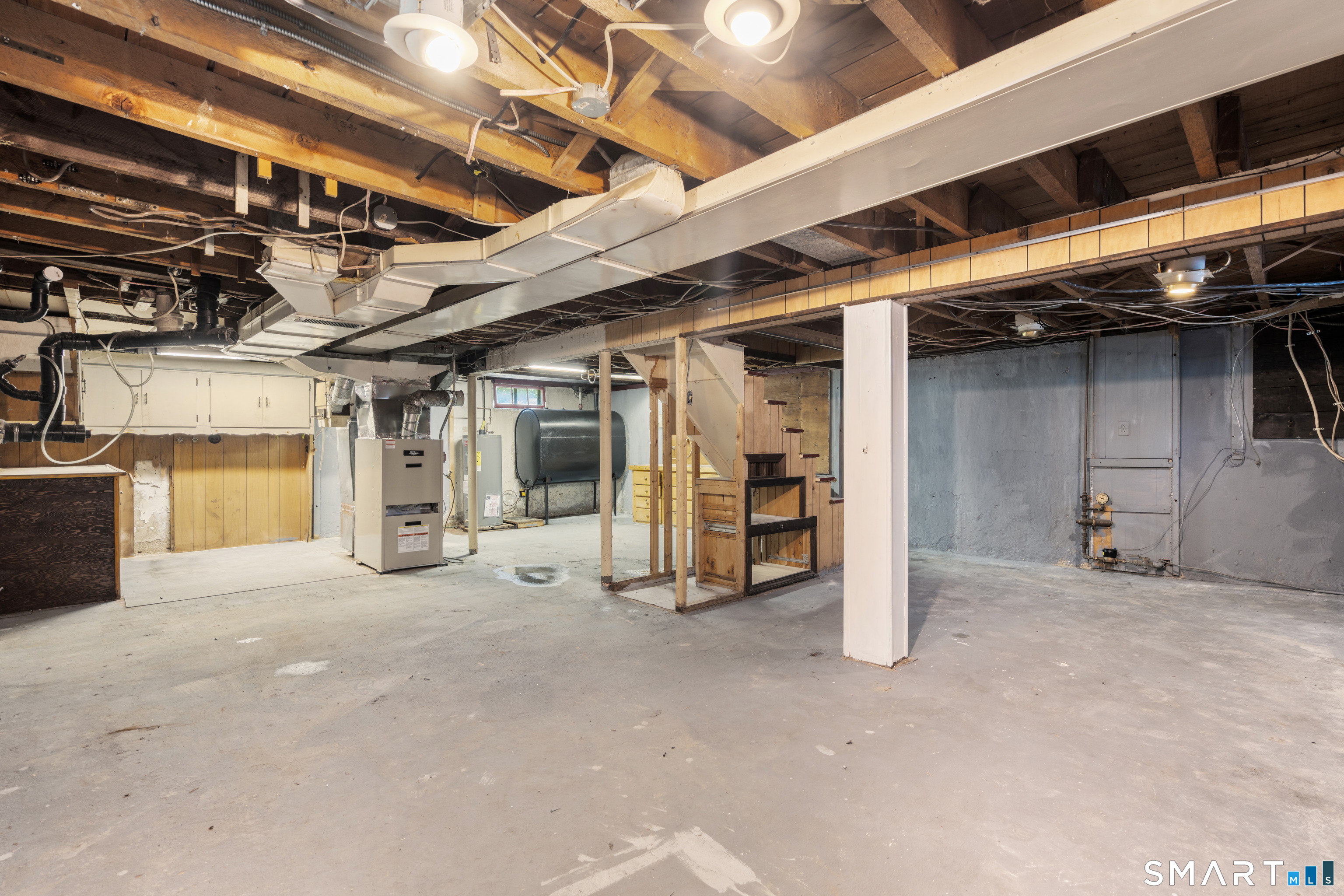 175 Moody Street Bristol, CT 06010 - Photo 25 of 28 a view of empty room with wooden ceiling