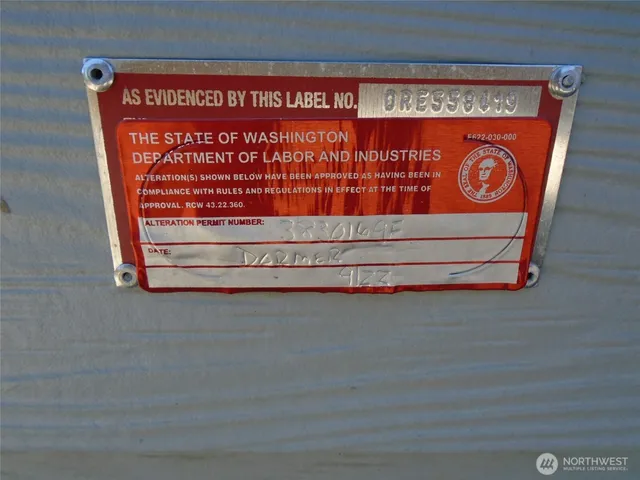 a close up of a sign