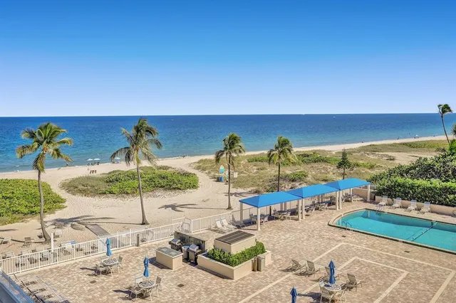 a view of a city with tall buildings