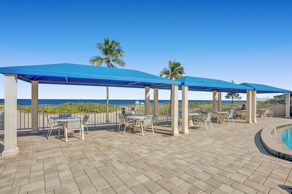 2000 South Ocean Boulevard, Unit 10E Lauderdale-by-the-Sea, FL 33062 - Photo 54 of 86 Canopy picnic table