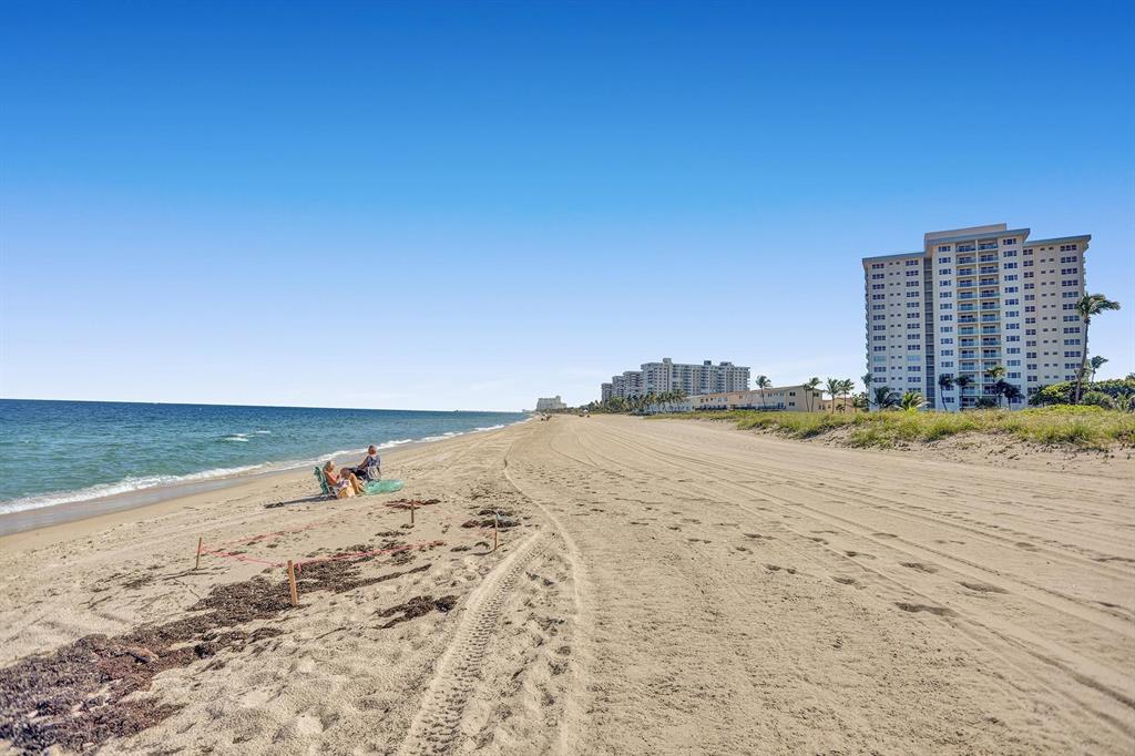 2000 South Ocean Boulevard, Unit 10E Lauderdale-by-the-Sea, FL 33062 - Photo 61 of 86 Beach looking to the south