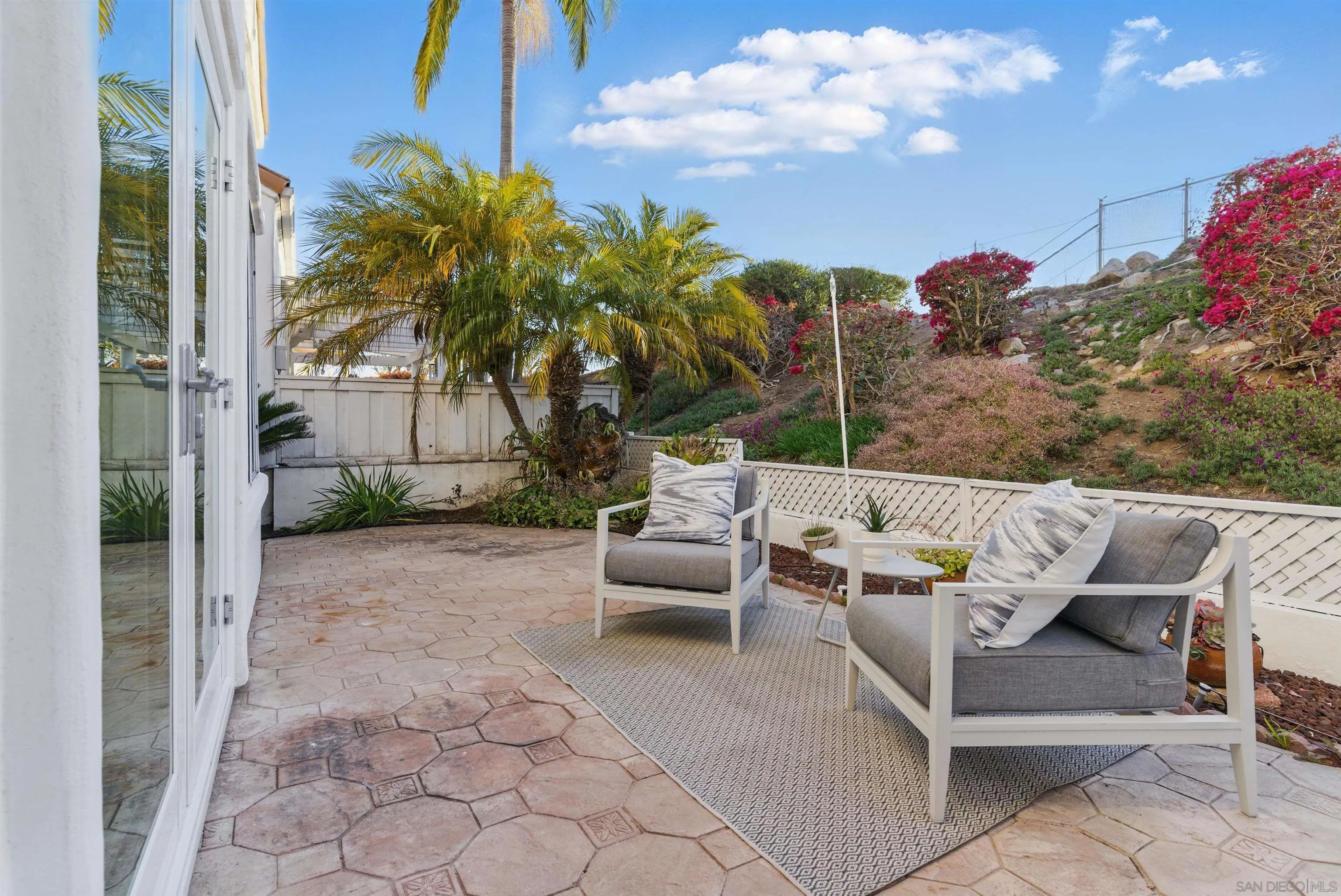 4140 Andros Way Oceanside, CA 92056 - Photo 28 of 41 a view of a patio with couches and potted plants