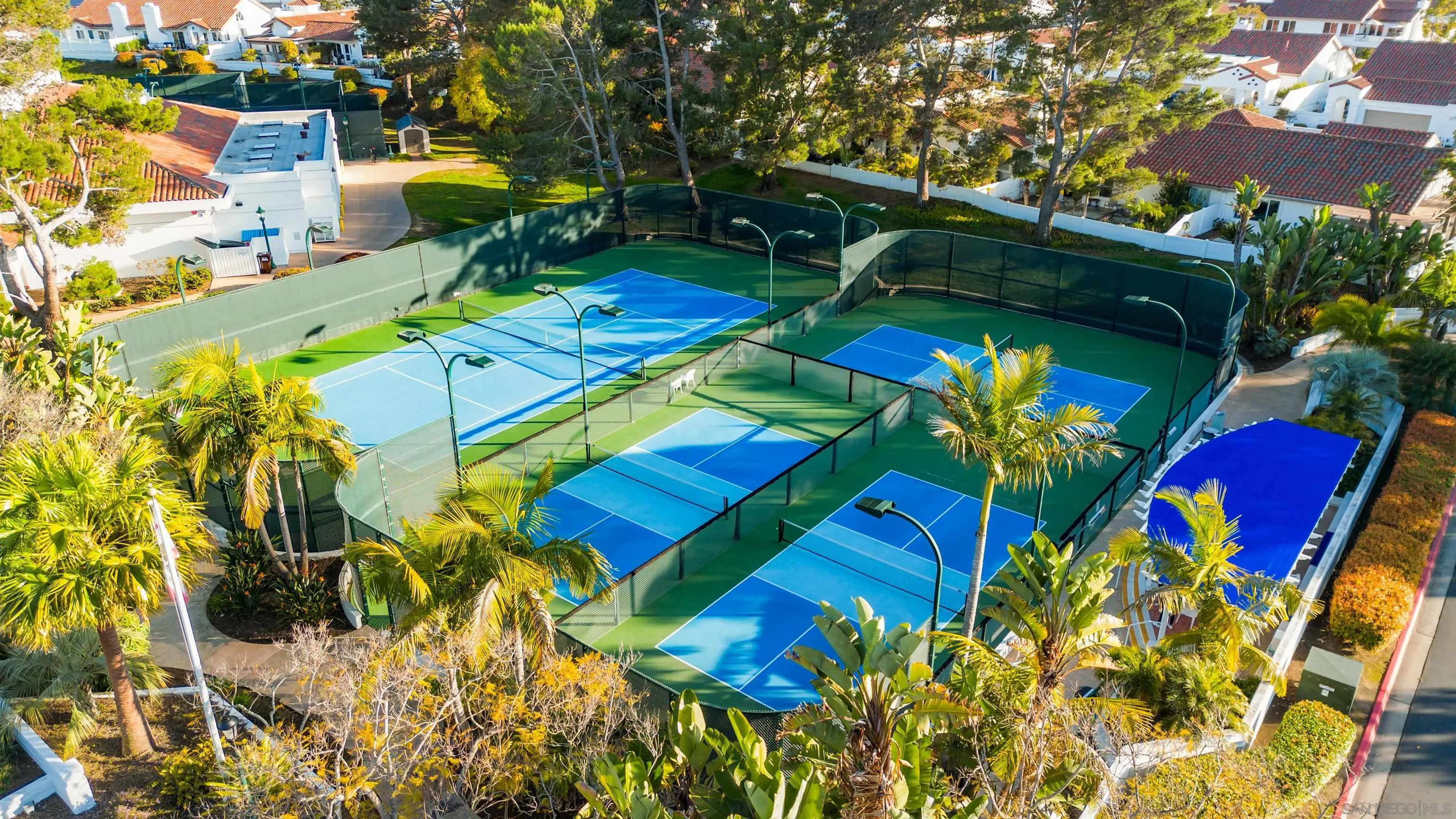 4140 Andros Way Oceanside, CA 92056 - Photo 39 of 41 aerial view of a house with a yard and garden