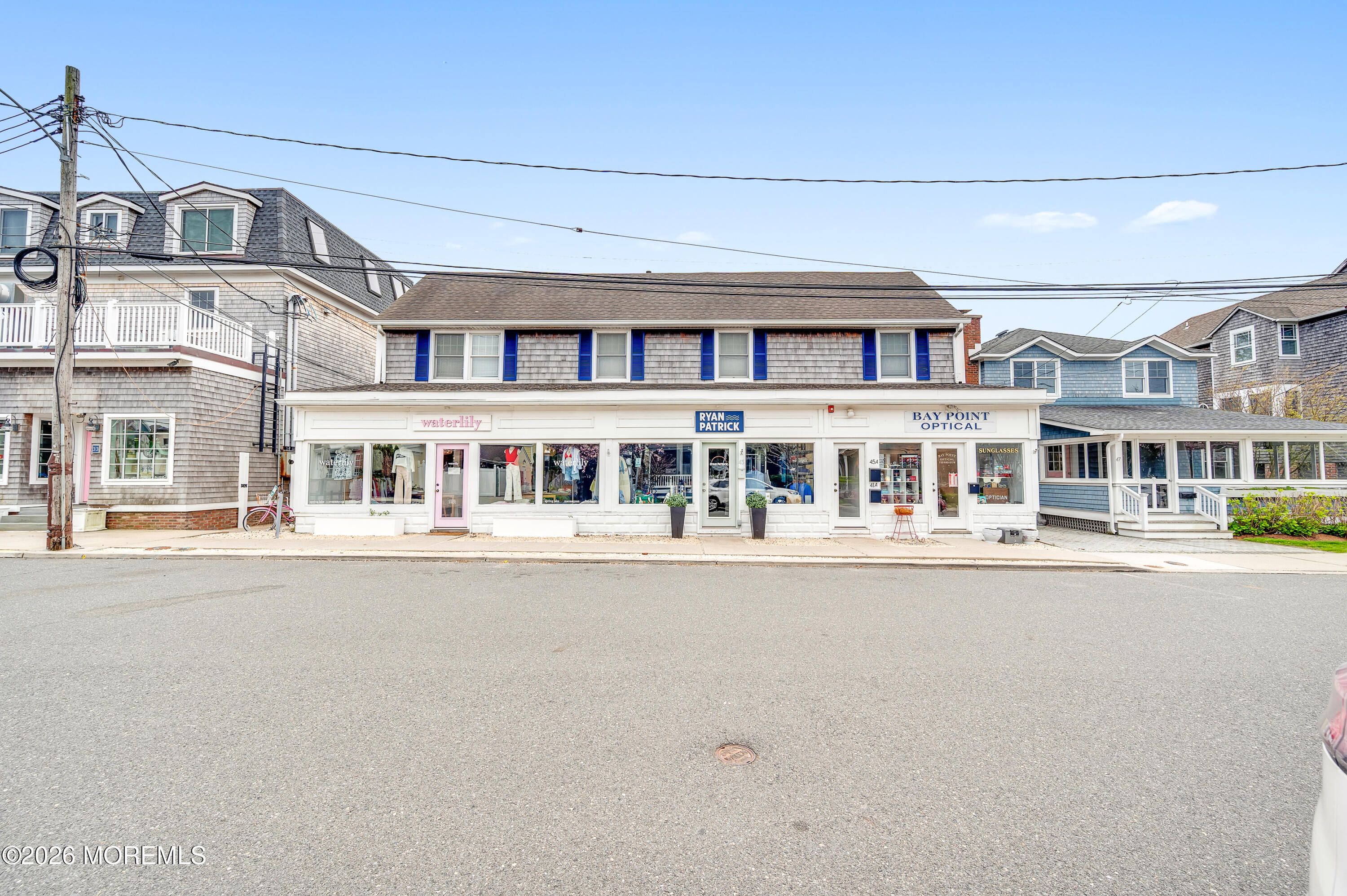41 A Mount Street Bay Head, NJ 08742 - Photo 33 of 33 a front view of a building with a swimming pool