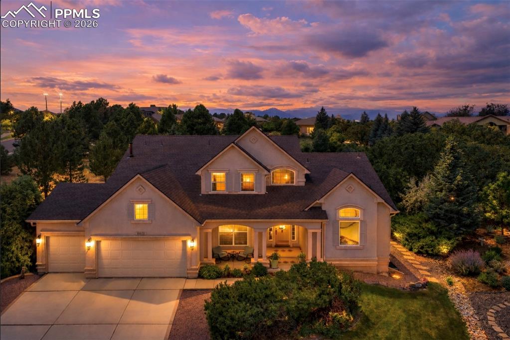 4618 Bethany Court Colorado Springs, CO 80918 - Photo 1 of 50 a front view of a house with a yard